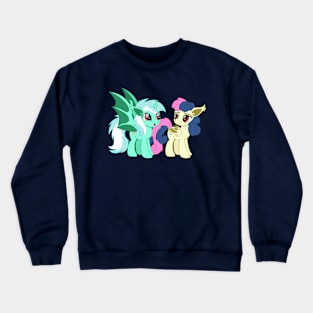 Lyrabon bat ponies Crewneck Sweatshirt